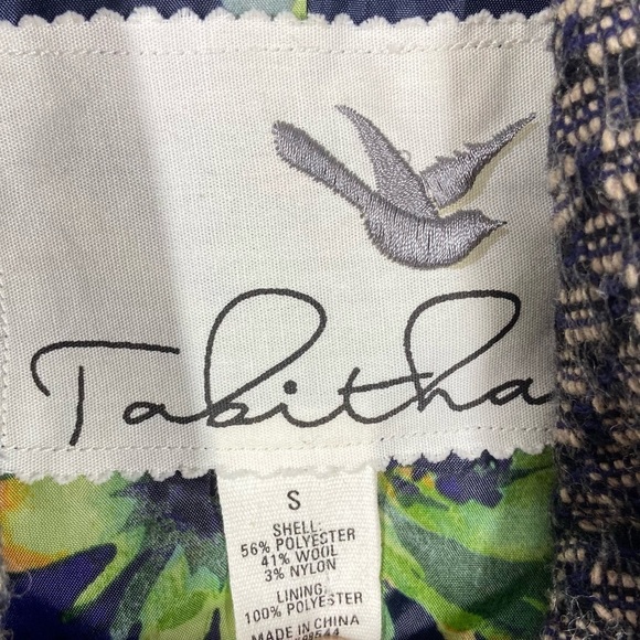 Tabitha Ottawa Coat Wool blend double breasted button up wool neck - Picture 3 of 11